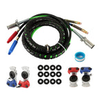 3 in 1 12ft ABS & Air Line Hose Wrap for Semi Truck Trailer 