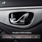 Rear Right Black Interior Door Handle for Ford F-150 (2009–2014)