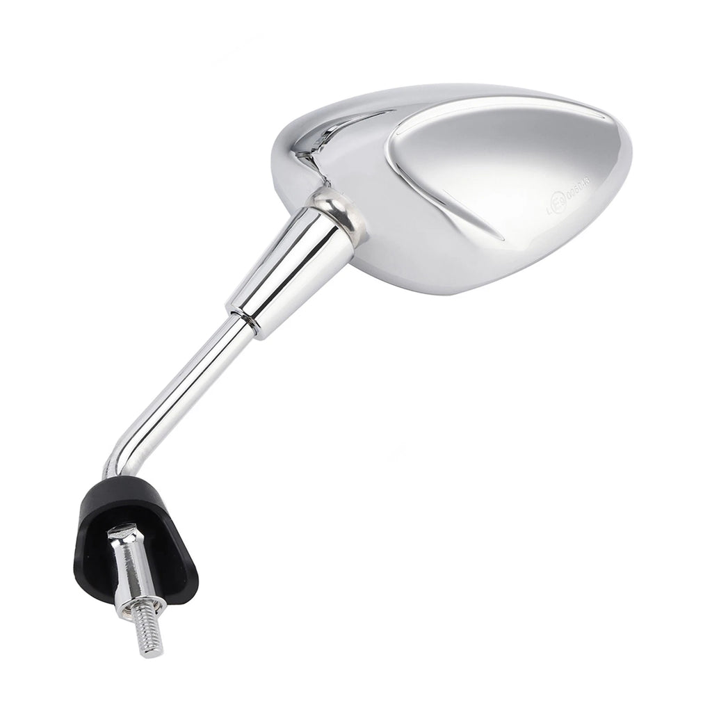 Pair Shorty Mirrors Chrome for Vespa Sprint 50-150, Primavera 50-125, GTS 125-300