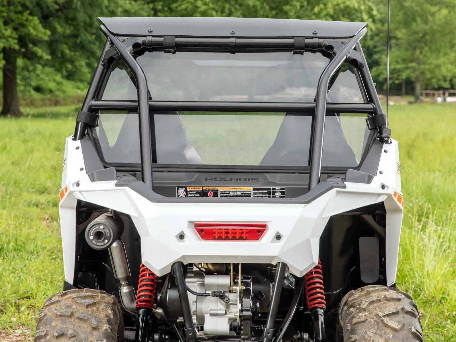Lightly Tinted Polycarbonate Rear Windshield for Polaris RZR 200 (2022+)