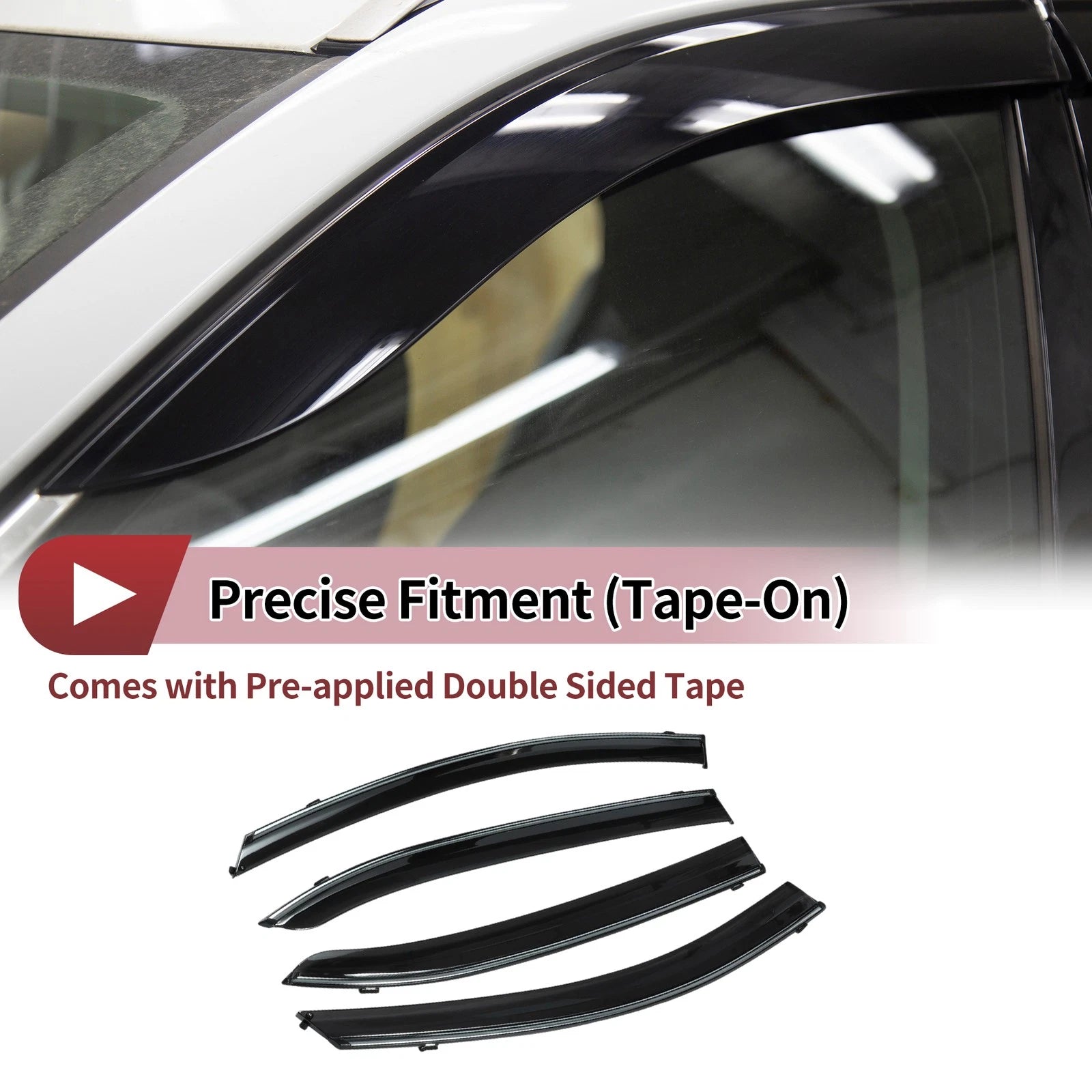 Window Deflectors for Mazda 3 Sedan Hatchback (2014–2018)