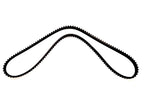 Timing Belt for Yamaha F150 (Replaces 63P-46241-00-00)