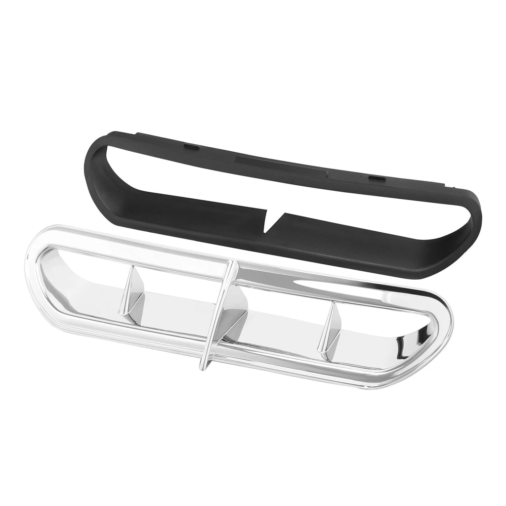 Chrome Outer Fairing Vent Accent for Harley Touring Trike Glide (2014–2024)