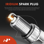 1x Ignition Coil & 6x Iridium Spark Plugs for Jeep Cherokee