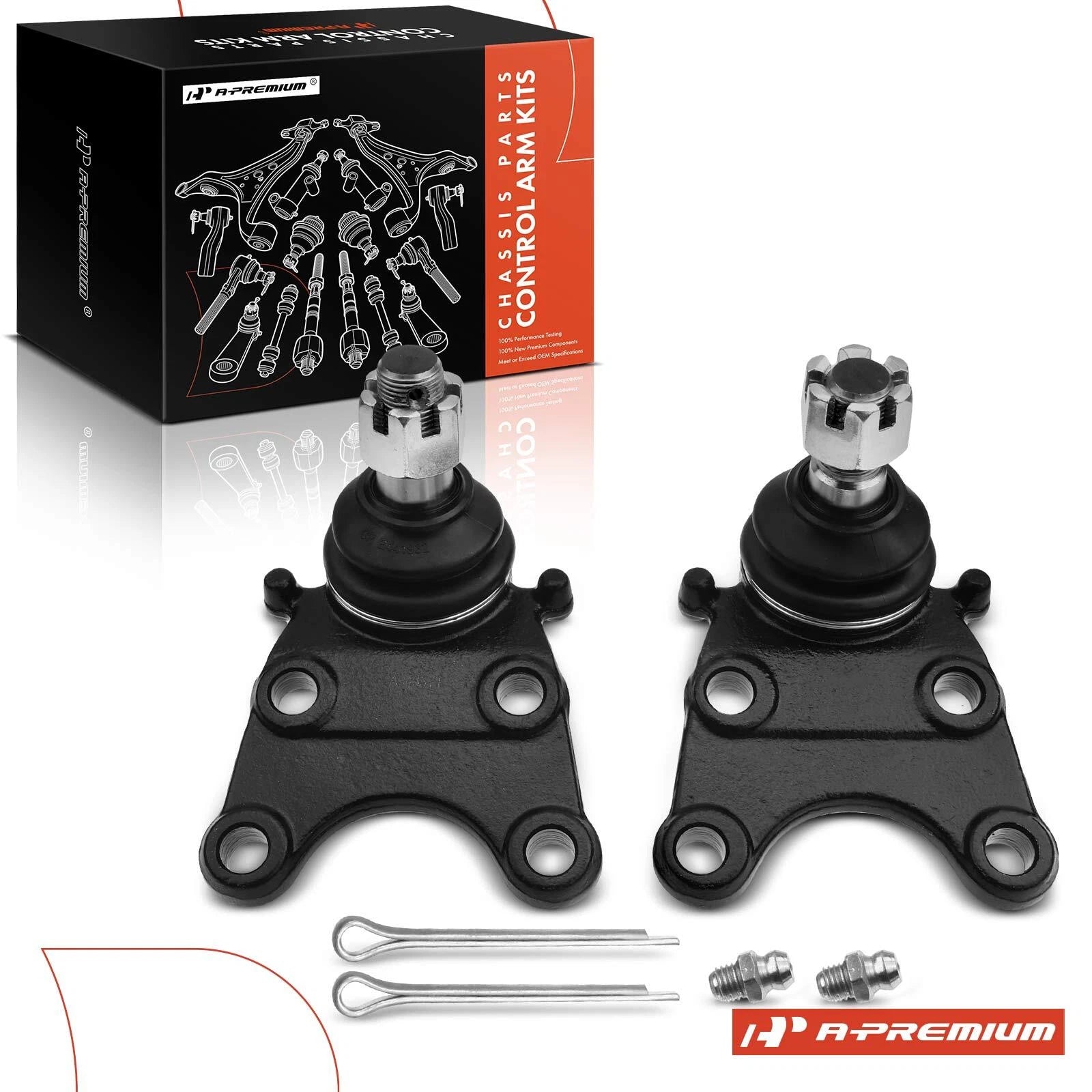 2X Front Lower Side Ball Joint for Honda Passport (1994–2002)