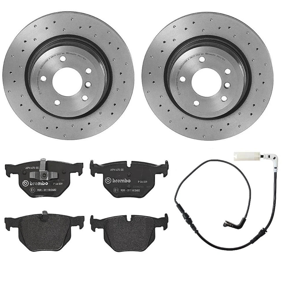Brembo Xtra Rear Brake Kit for BMW 335i E90 E92 E93 (2007–2013)