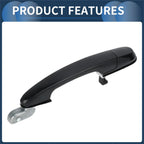 Rear Right Exterior Door Handle for Hyundai Tucson (2005-2009) - 1 Pcs