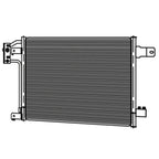 A/C Condenser Replacement with Mount Repair for 2007–2011 Jeep Wrangler