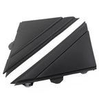 Matte Black Door Mirror Flag Covers for Fiat 500 (2012-2019)