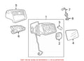 Left Door Mirror 1568102900 for Mercedes