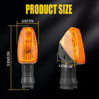 Set of 4 Turn Signal Indicator Lamps for Kawasaki KLR 650 (2008–2017)