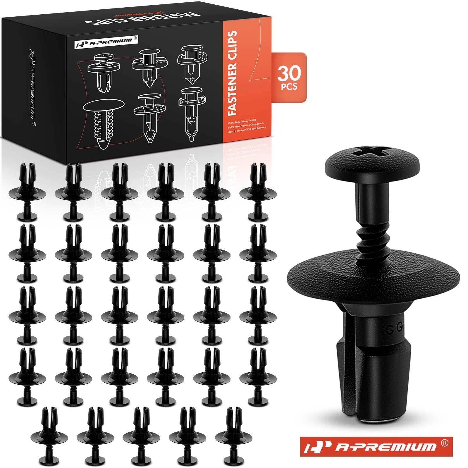 30Pcs Bumper Grille Expanding Rivet Clips for BMW E53 E39 X5 (1999–2006)
