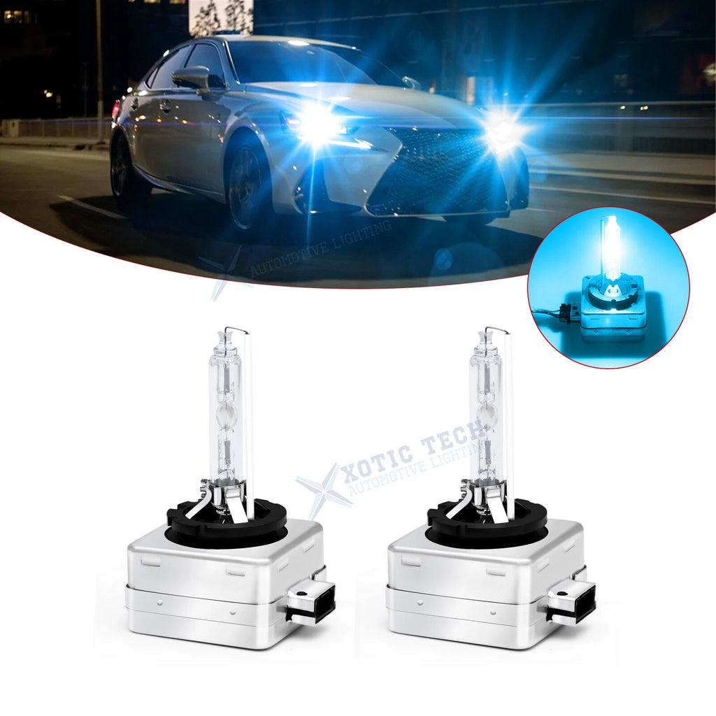 HID Xenon Headlight Bulbs for D1C D1S D1R (8000K Deep Blue) (OEM)