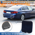 Rear Car Bumper Tow Hook Cover for BMW 530i 540i (2017–2020) No. 51127475589 Tanzanite Blue