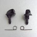 2 x Windshield Washer Nozzle Jets for Nissan Navara D21 (1986-1997)