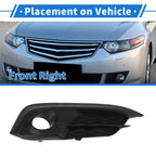 Front Right Fog Light Grill No. 71103TBAA10 for Honda Civic (2016–2018)