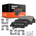 Set of 4 Rear Ceramic Brake Pads for Hyundai Elantra (2011–2016)
