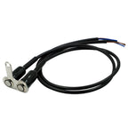 12V Blue LED Moto Switch for Handlebar Adjustable Mount Waterproof