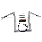 14" Prewired 1.5" 32mm Ape Hanger Handlebar for Harley Road King (2016–2023)