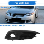 Front Right Fog Light Grill No. 71103TBAA10 for Honda Civic (2016–2018)