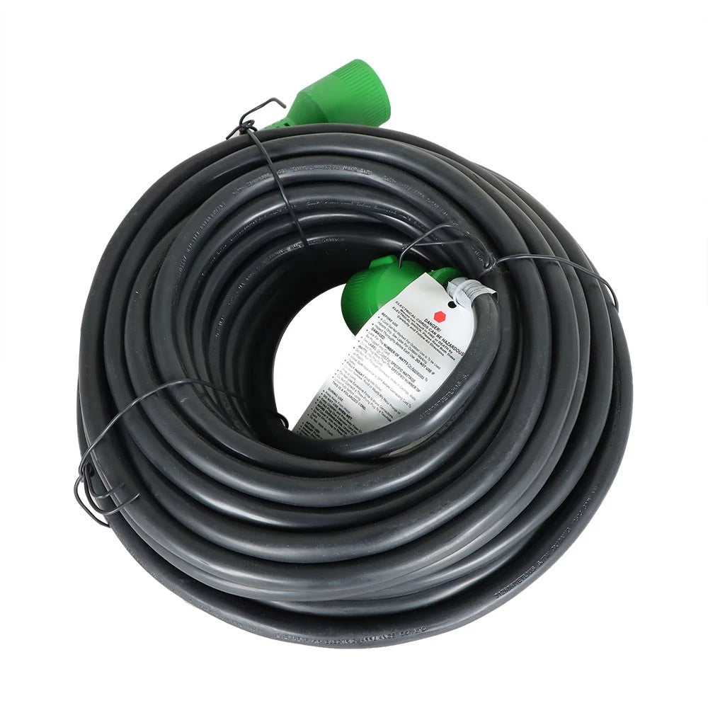 30 Amp Generator Extension Cord for NEMA L5-30P/L5-30R (10-100 Feet)