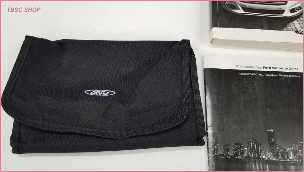 Factory Owners Manual Set for Ford Fusion (2014)