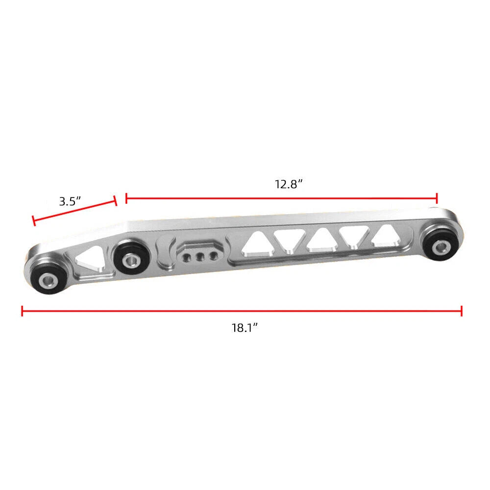 2X Aluminum Rear Lower Control Arm for Honda Civic EK (1996–2000)