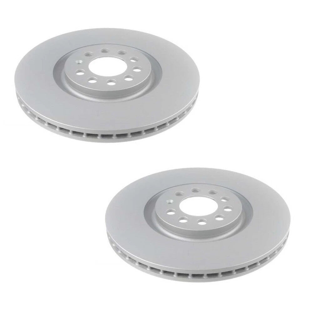 Set of 2 Performance Disc Brake Rotors for Volkswagen (312mm)