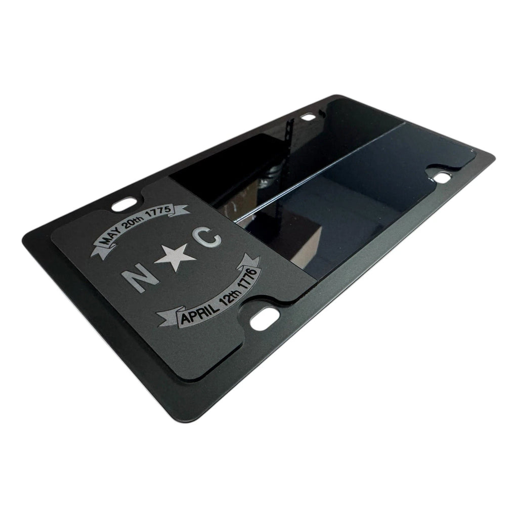 License Plate Frame Premium Blacked Out for Toyota North Carolina (2005–2015)