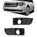 Fog Lamp Covers for Ford Flex (2009–2012) Black Front Left & Right