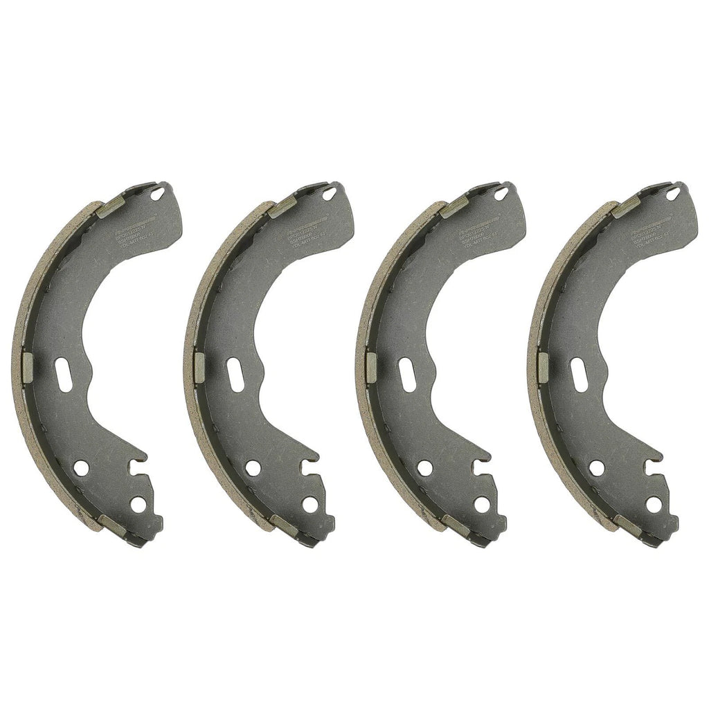 Set of 4 Front Disc Brake Rotors & Pads, Rear Drums & Shoes for Ford