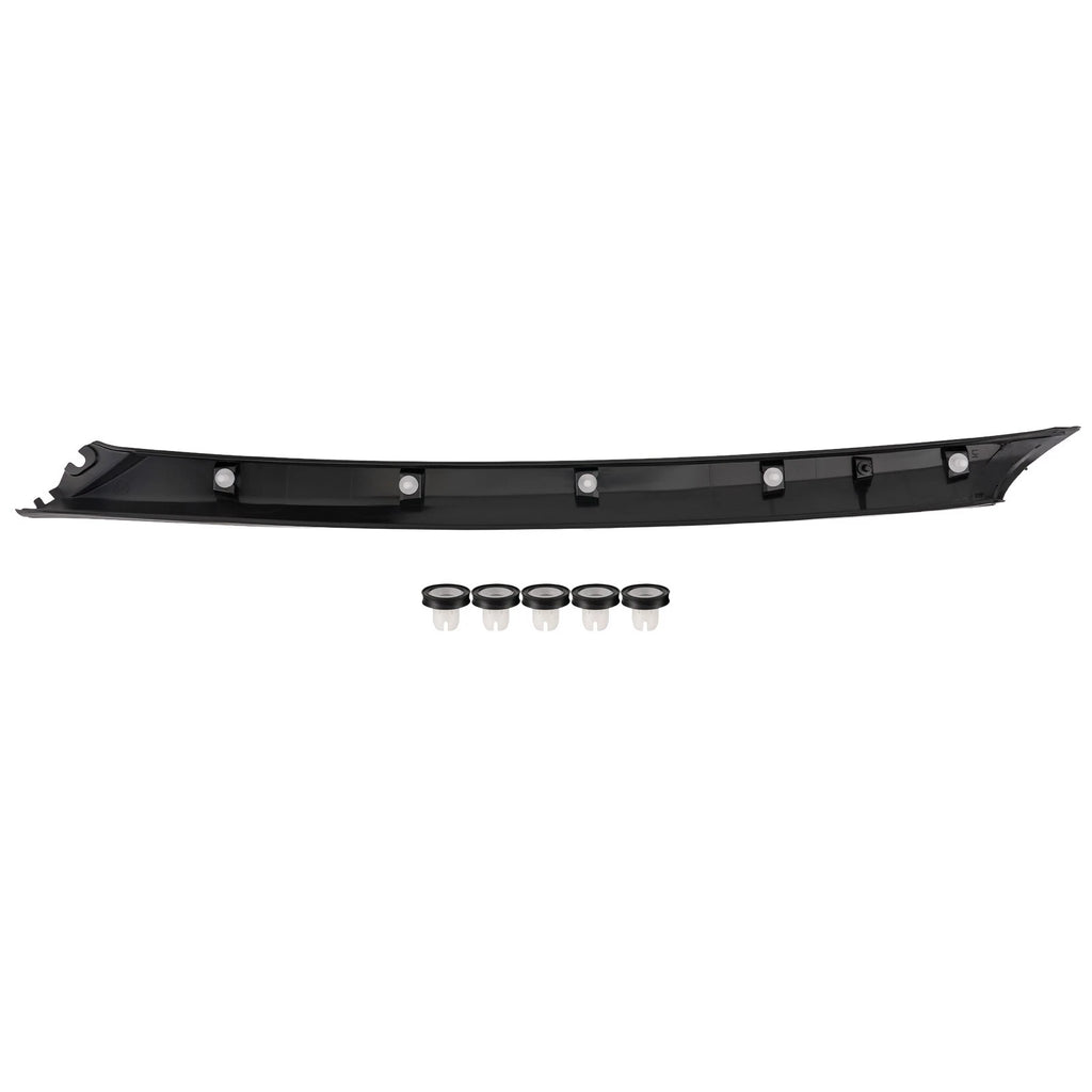 Windshield A-Pillar Trim Left ABS Black For Nissan Maxima 16-20 Painted