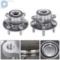 2 Front Rear Wheel Hub Bearings for Ford Fusion (2013–2020) Lincoln MKZ (2013–2016)