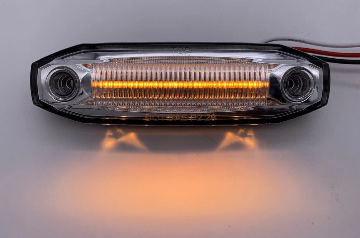 Amber LED Side Marker Clearance Light for 5 Inch Vehicles (2008–2024)