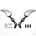 Teardrop Mirror for Suzuki GSXR600 750 1000 1100 GSXR1300 (Custom Black)