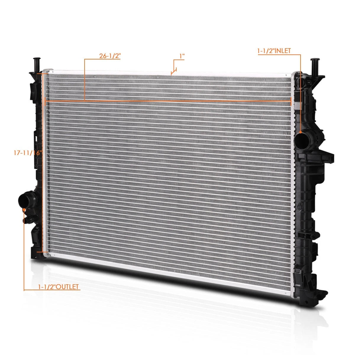 Aluminum Core Radiator for Ford Escape (2014–2019)