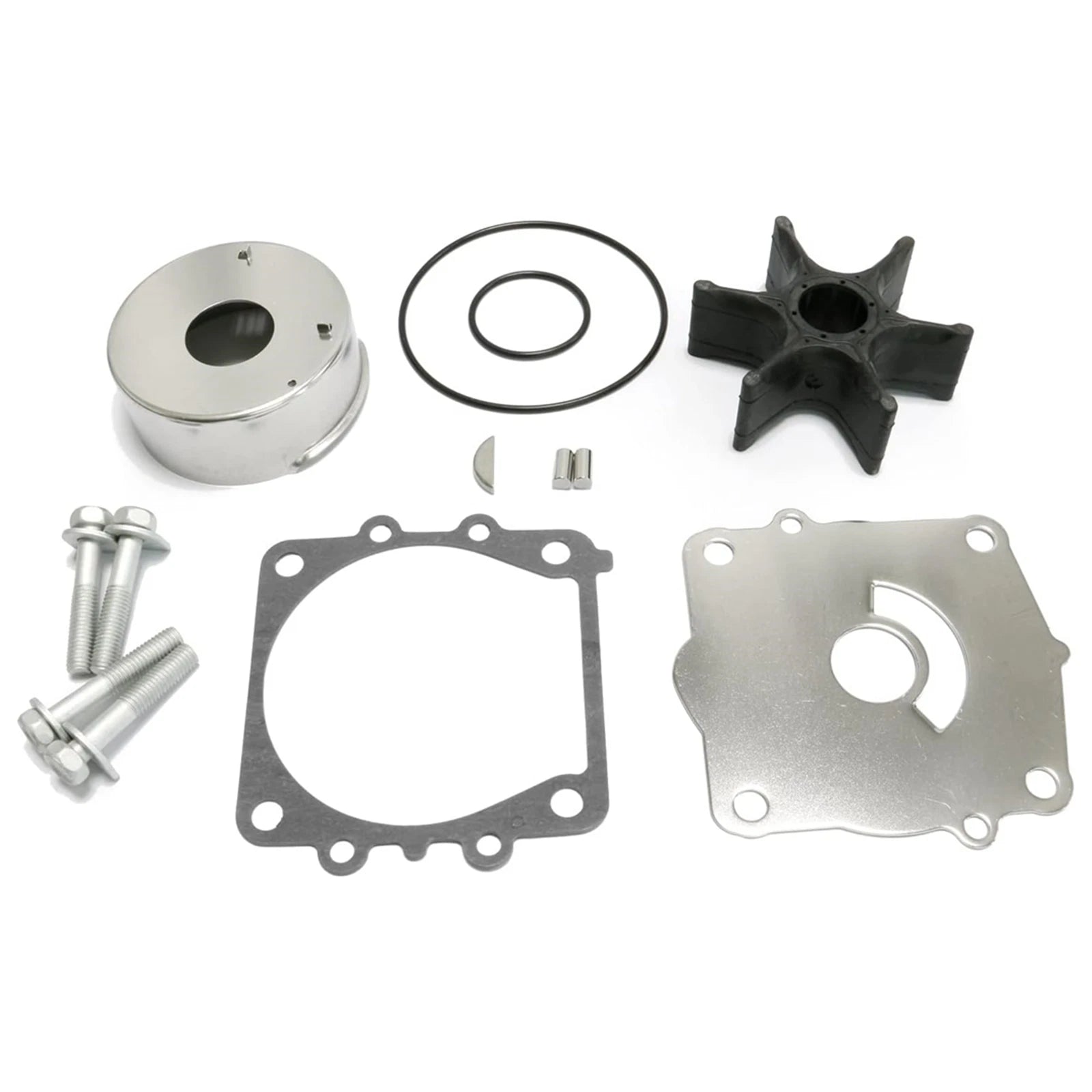Water Pump Impeller Kit for Yamaha 4-Stroke 75 90 115 hp (68V-W0078-00)
