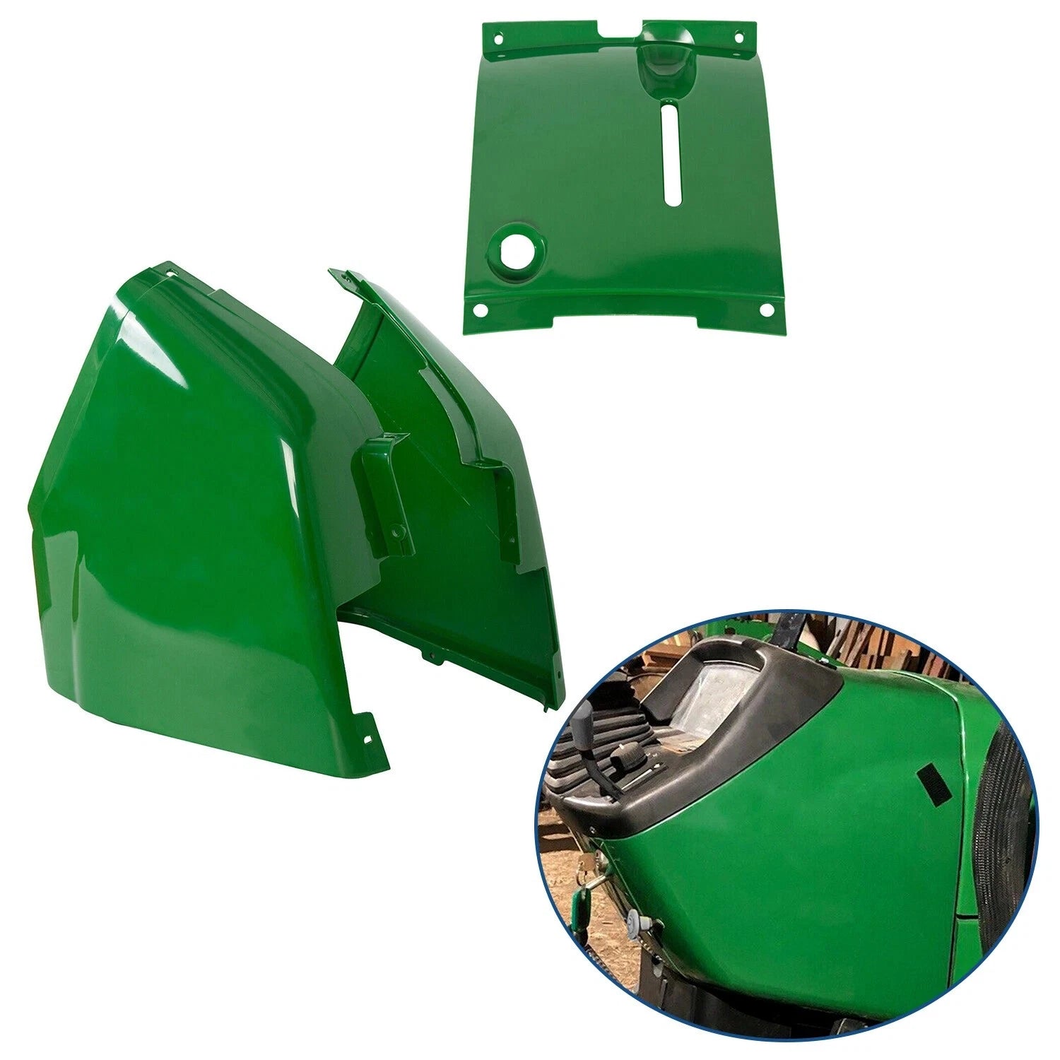 Cowl Cover Panel for John Deere 4200 4300 4400 4500 4600 (1999–2007) # LVU12349 # LVU10567