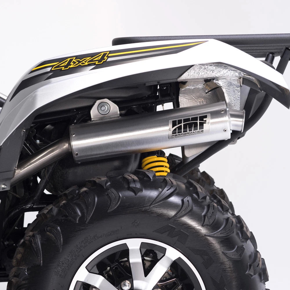 HMF Performance Series Slip On Exhaust Muffler for Yamaha Grizzly 700 (2007–2021)
