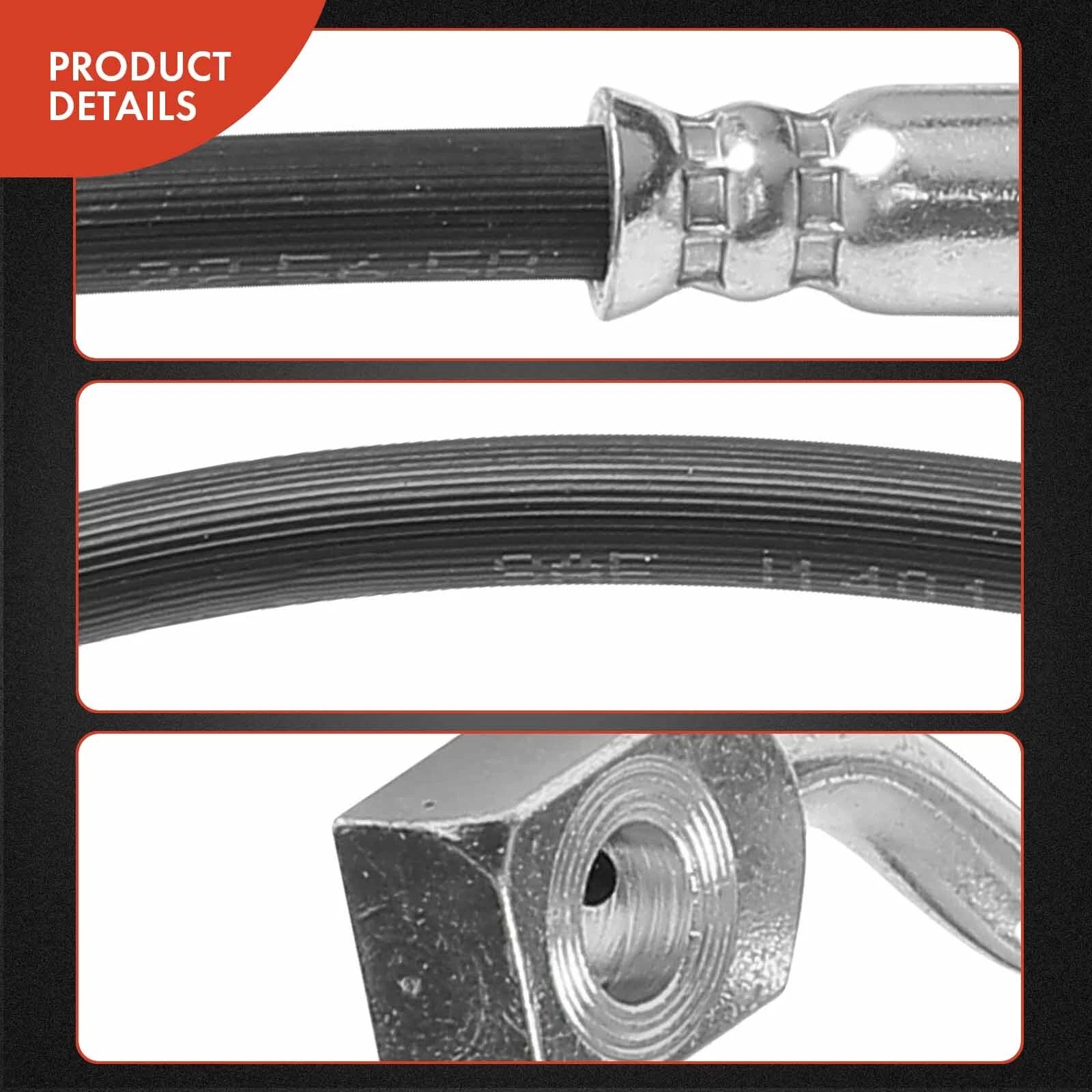 Rear Left Brake Hydraulic Hose for Pontiac Grand Prix Buick LaCrosse (2004–2008)