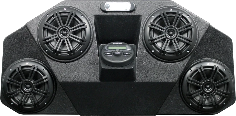 HOPPE Audio Mini Pol Marine Sound System for Polaris RZR XP 900 (2014–2017)