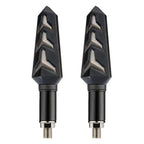 Amber LED Turn Signal Blinker Lights for Motorcycle Tail Brake Lamp