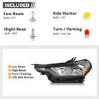 Halogen Headlight Assembly with Bulb for Chevrolet Colorado (2023–2026) 87818226 LH