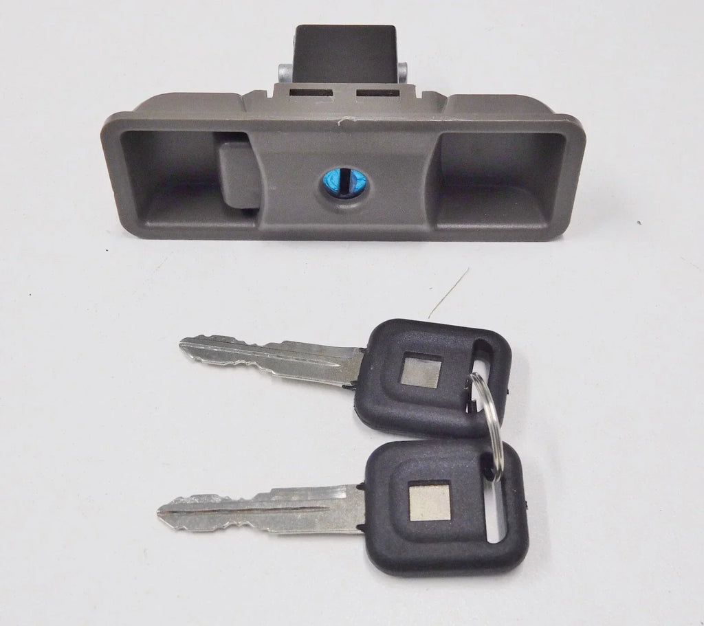 Grey Glove Box Catch w/ Lock & Keys for Holden TF Rodeo (1988-1997)