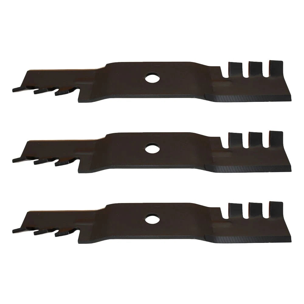 Set of 3 Mulching Blades TCU30315 for John Deere Front Mount Mowers