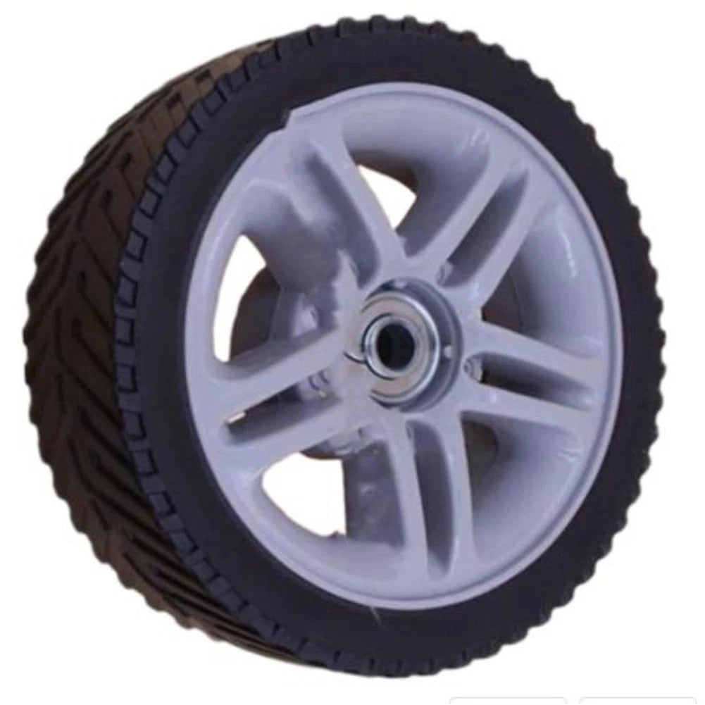 Set of 2 Lawn Mower Wheels 17cm Front 20mm Rear for Walk Behind Mowers