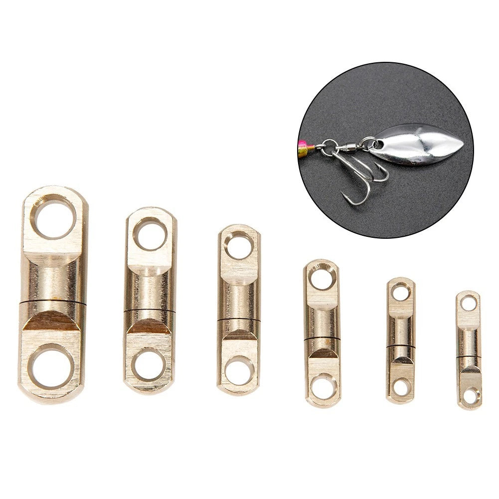 Fishing Swivels Set of 4 Heavy Duty Silver Connector