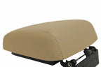 Leather Console Lid Armrest Cover for Mitsubishi Montero (2001–2006) Beige
