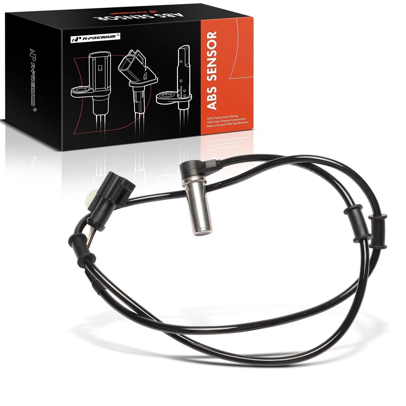 Rear Right ABS Wheel Speed Sensor for Ford F-53 
