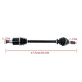 2X CV Axles Drive Shaft for Polaris RZR S 800 (2009–2014) 1332883 1332638
